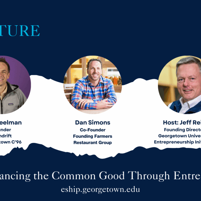 Advancing the Common Good Through Entrepreneurship Podcast