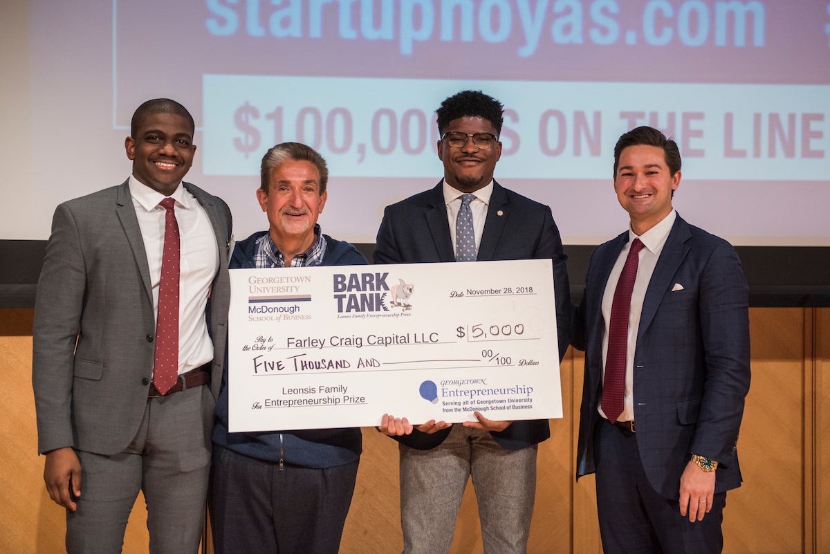 Farley Craig Capital at Bark Tank 2018