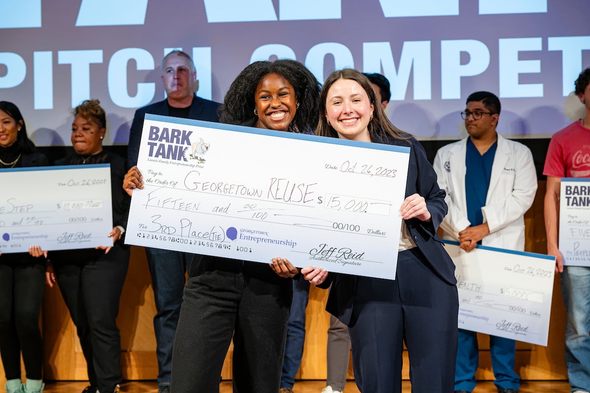 Georgetown REUSE at Bark Tank 2023